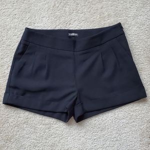 Express Black Womens Dress Shorts